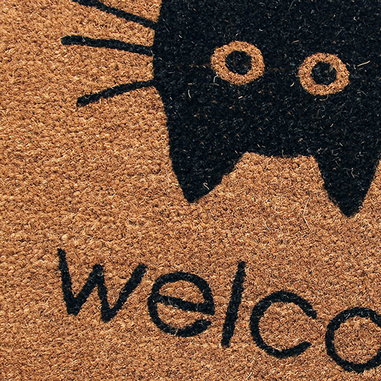 Meow Welcome Coir Doormat