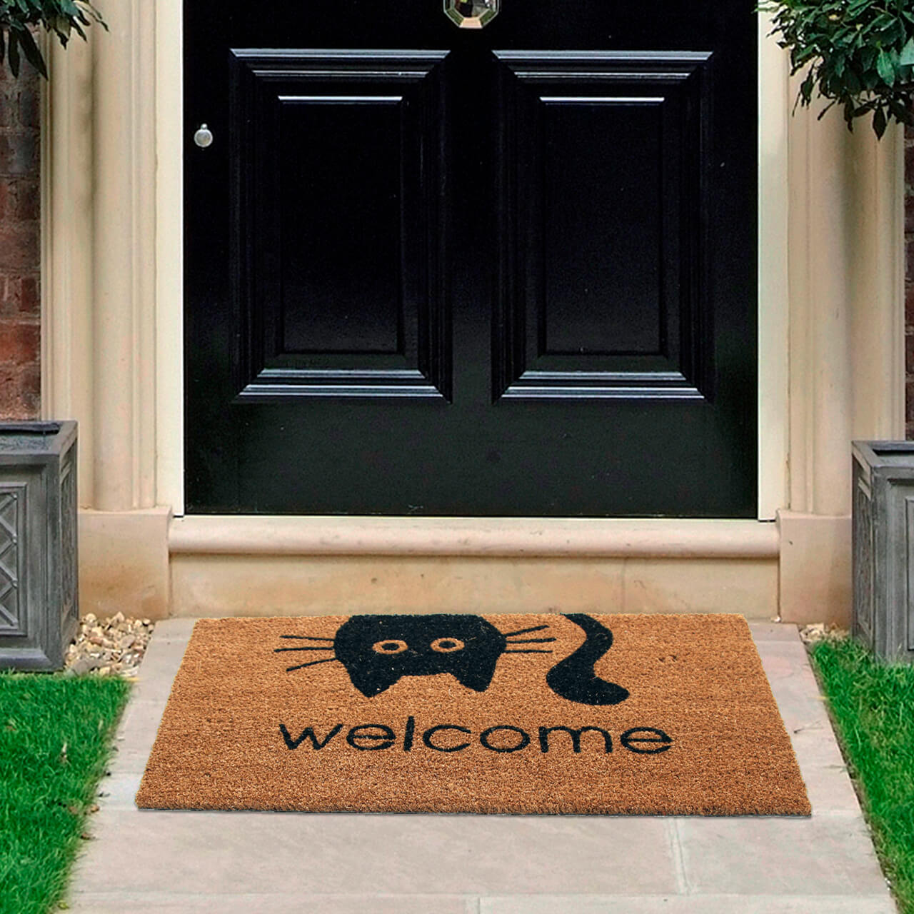 Meow Welcome Coir Doormat