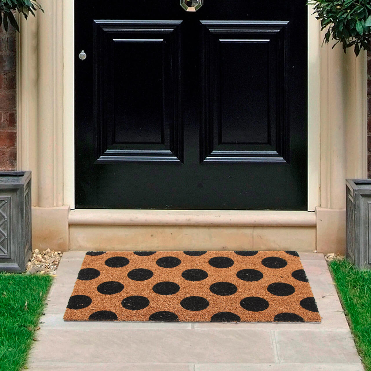 Polka Beauty Coir Doormat