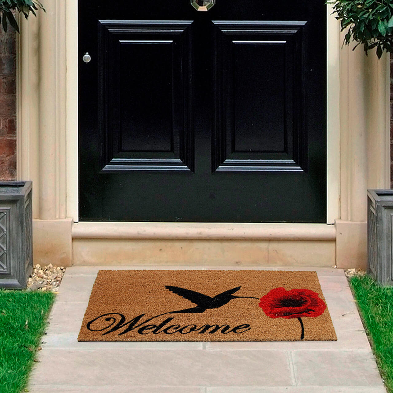 Poppy Nectar Coir Doormat