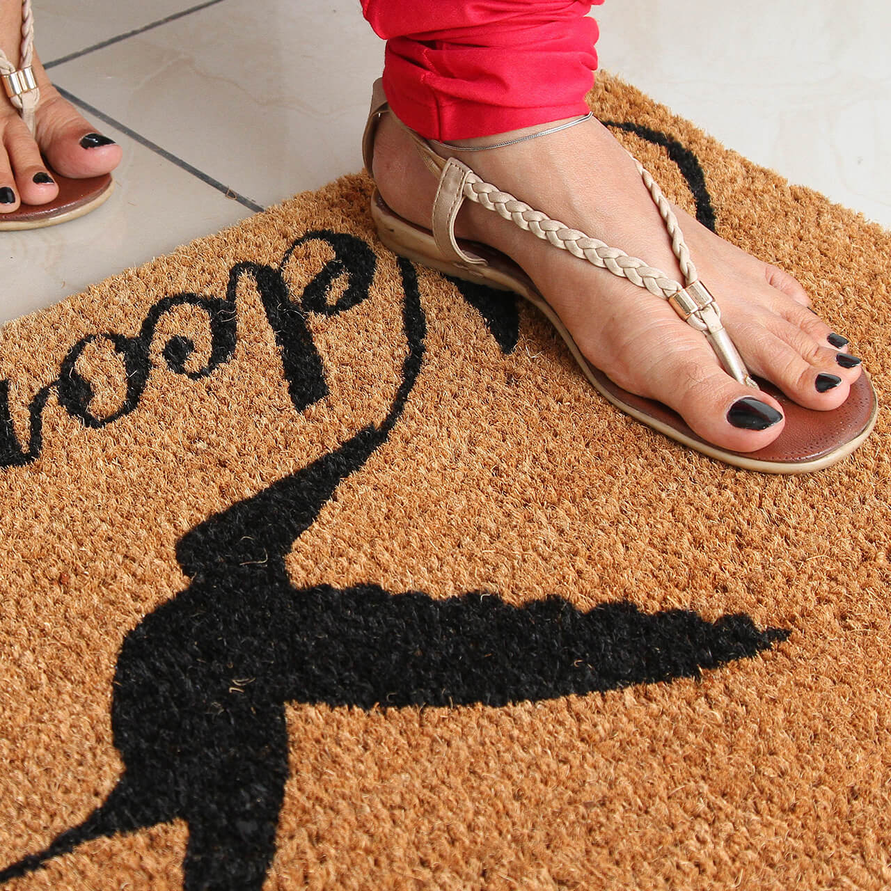 Poppy Nectar Coir Doormat