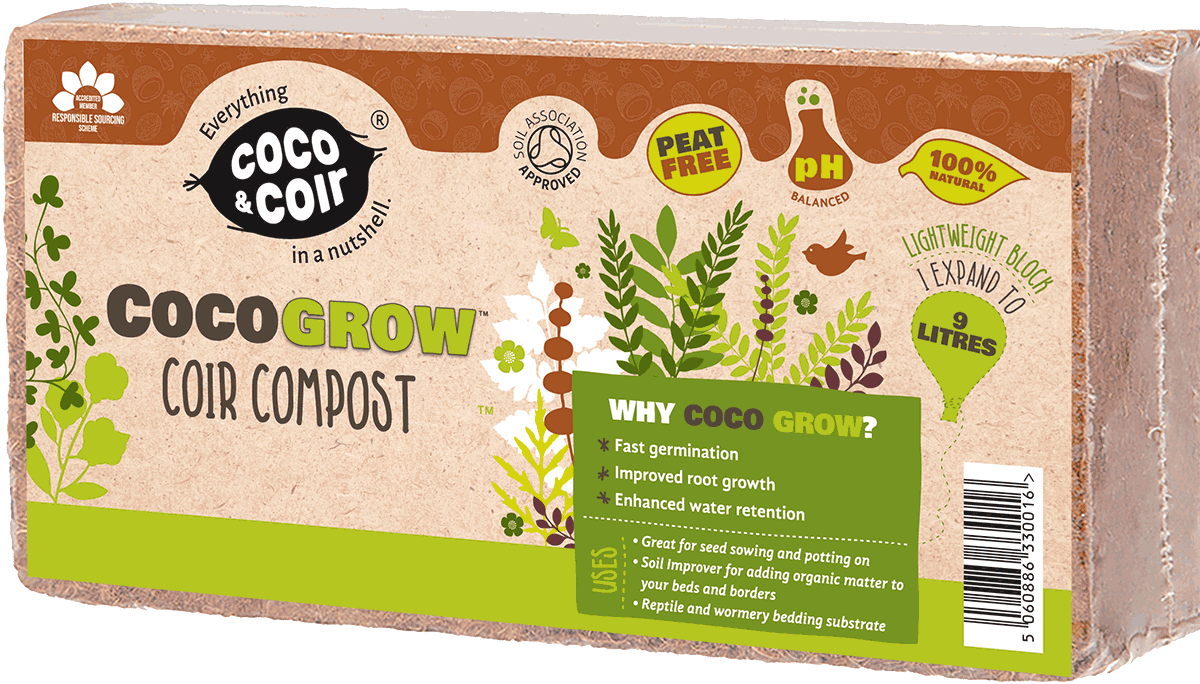 Coir Compost - 9L - 100% organic