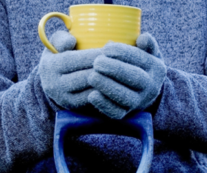 Keeping warm when gardening