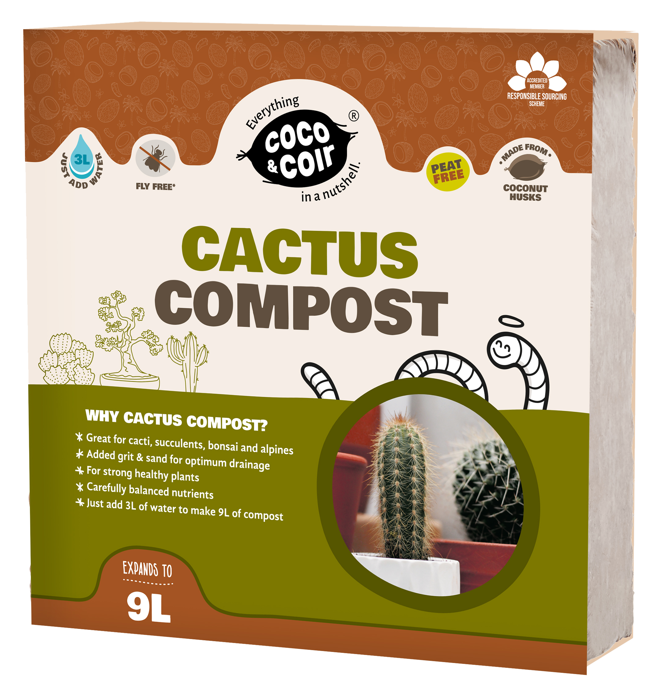 Cactus Compost - 9L