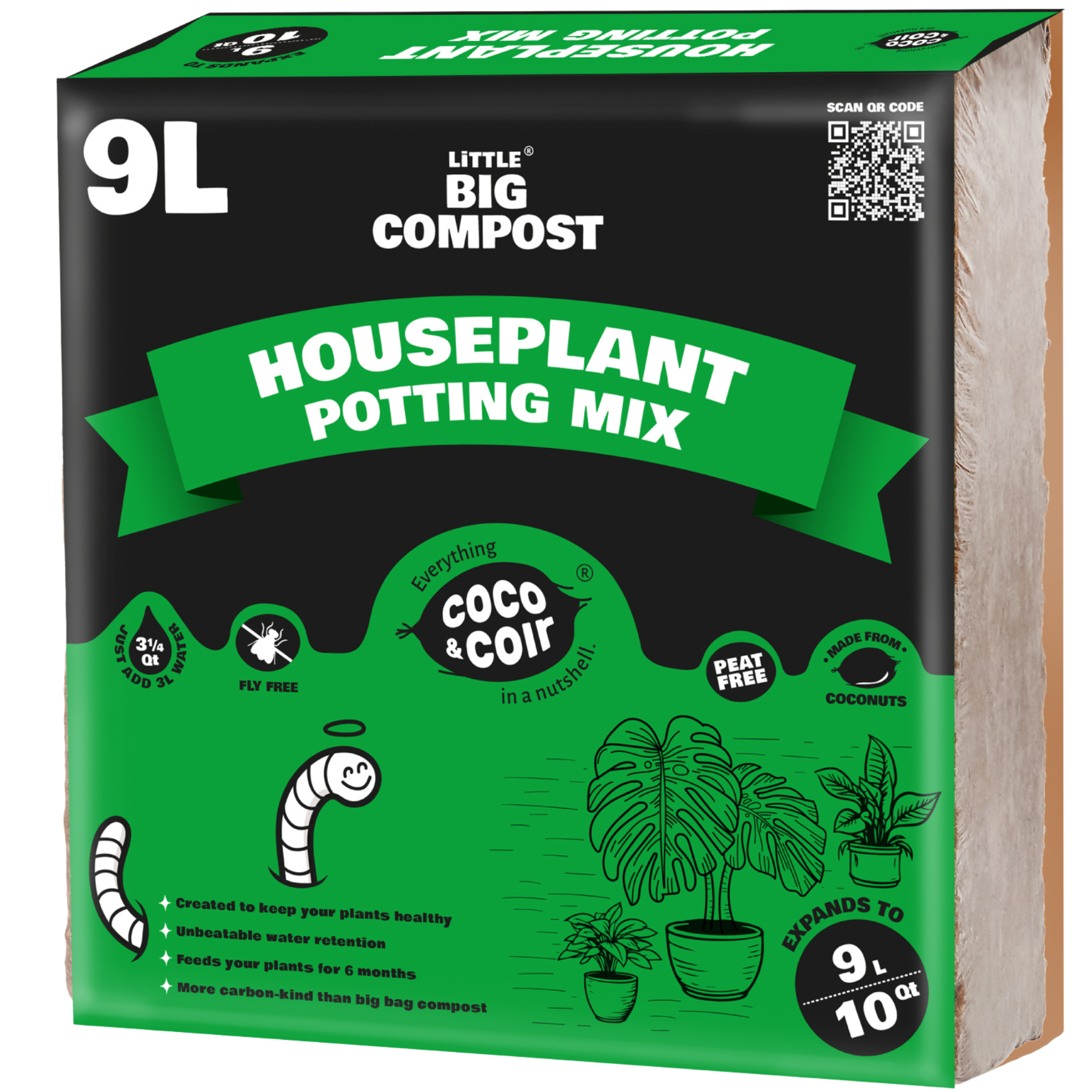 Houseplant Compost - 9L