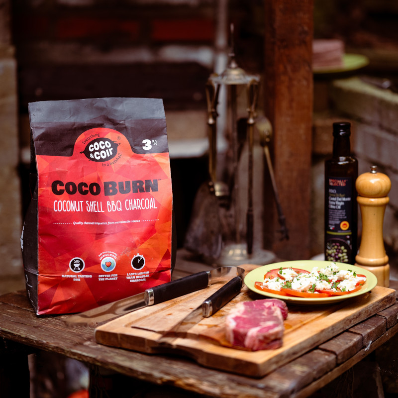 Coco Burn - Coconut Shell BBQ Charcoal 10kg